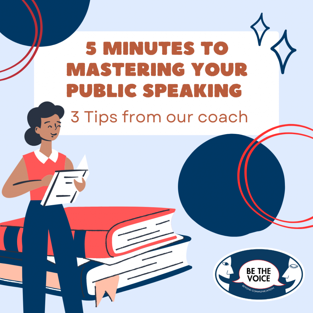 Be The Voice – Presentation Skills, Voice Training and Confidence Building